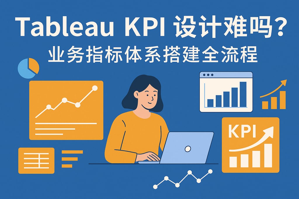 Tableau KPI设计难吗？业务指标体系搭建全流程